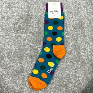 NWT; Happy Socks in polka dot
